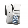 Curea unisex 07ld biz alb