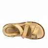 Sandale copii 318 camel combinat