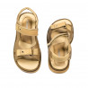 Sandale copii 318 camel combinat