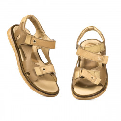Sandale copii 318 camel combinat
