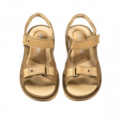 Sandale copii 318 camel combinat