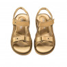 Sandale copii 318 camel combinat