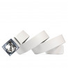 Curea unisex 06ld biz alb