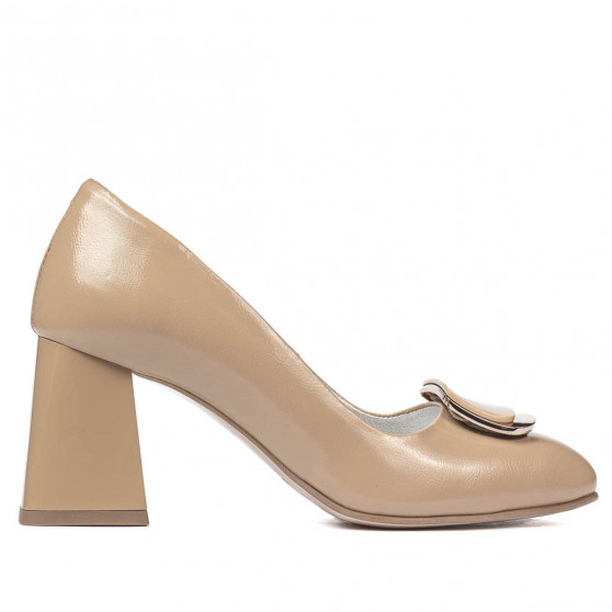 Pantofi eleganti dama 1291 lac bej Pantofi eleganti dama 1291 lac bej