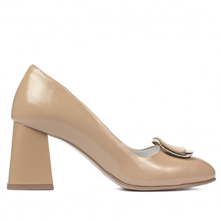 Pantofi eleganti dama 1291 lac bej