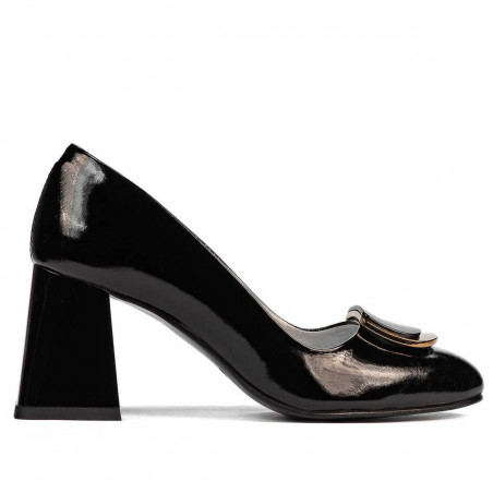 Pantofi eleganti dama 1291 lac negru