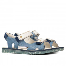 Sandale copii 318 bleu combinat