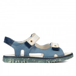 Sandale copii 318 bleu combinat