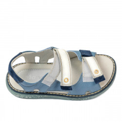 Sandale copii 318 bleu combinat