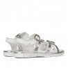 Sandale copii mici 73c alb combinat
