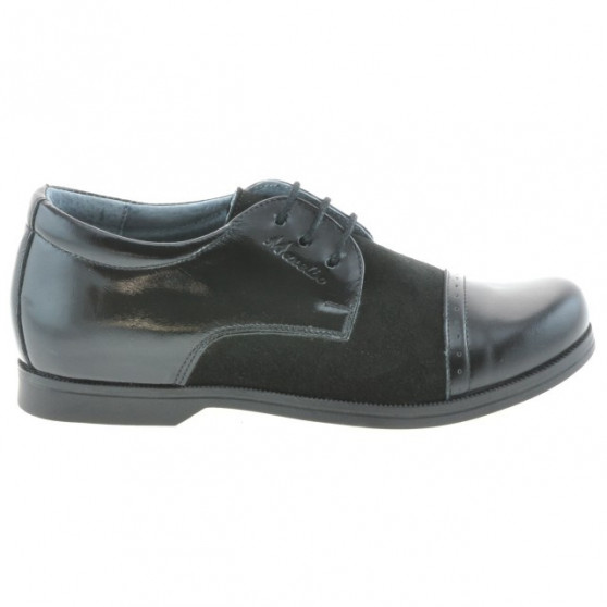 Pantofi copii 132 lac negru+negru velur Pantofi copii 132 lac negru+negru velur