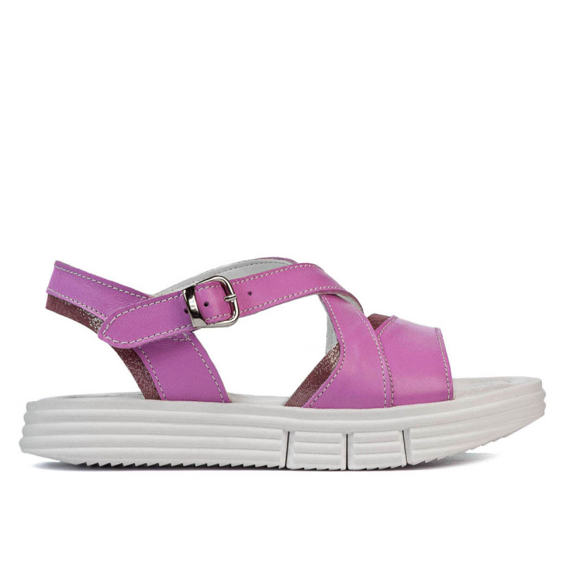 Gyerek szandál 540 lila kombinált