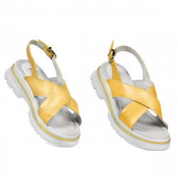 Sandale dama 5085 galben