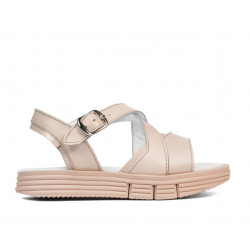 Sandale copii mici 74c pudra