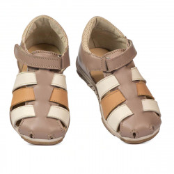 Sandale copii mici 75c capucino combinat