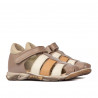 Sandale copii mici 75c capucino combinat