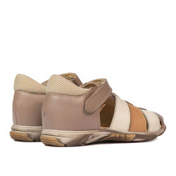 Sandale copii mici 75c capucino combinat
