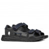 Sandale barbati 319 negru combinat