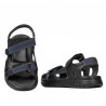 Sandale barbati 319 negru combinat