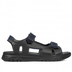 Sandale barbati 319 negru combinat