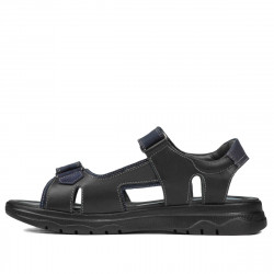 Sandale barbati 319 negru combinat
