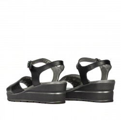 Sandale dama 5087 negru combinat