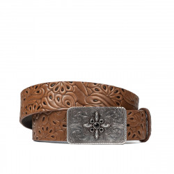 Curea unisex 08ld maro inchis