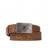 Curea unisex 08ld maro inchis