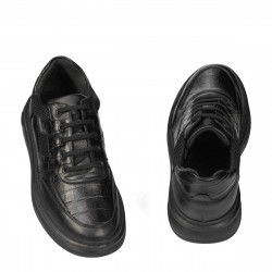 Pantofi sport 942 negru combinat