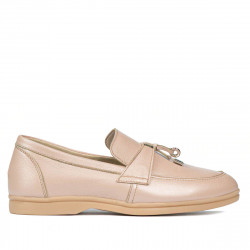 Mocasini dama 6054 pudra sidef