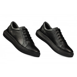 Pantofi sport 943 negru combinat