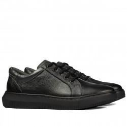 Pantofi sport 943 negru combinat