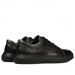 Pantofi sport 943 negru combinat