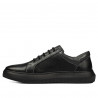 Pantofi sport 943 negru combinat