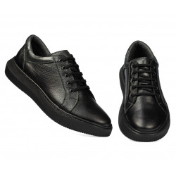 Pantofi sport 943 negru combinat