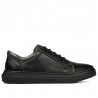Pantofi sport 943 negru combinat
