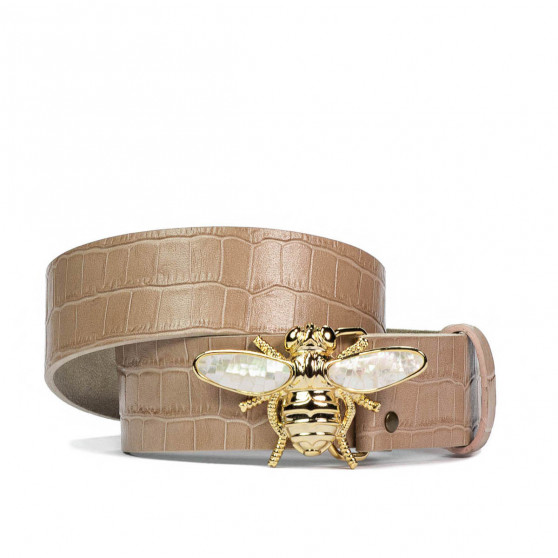 Curea dama 01ld croco bej Curea dama 01ld croco bej