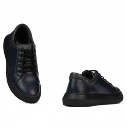 Pantofi sport 943 indigo combinat