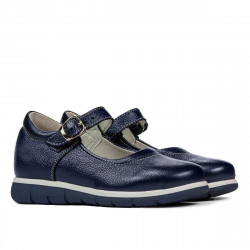Kisgyerek cipő 76c gyöngyház indigó