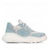 Pantofi sport dama 6053 bleu camuflaj combinat