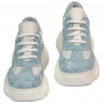 Pantofi sport dama 6053 bleu camuflaj combinat