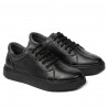 Pantofi sport adolescenti 383 negru combinat