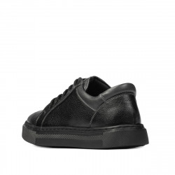 Pantofi sport adolescenti 383 negru combinat