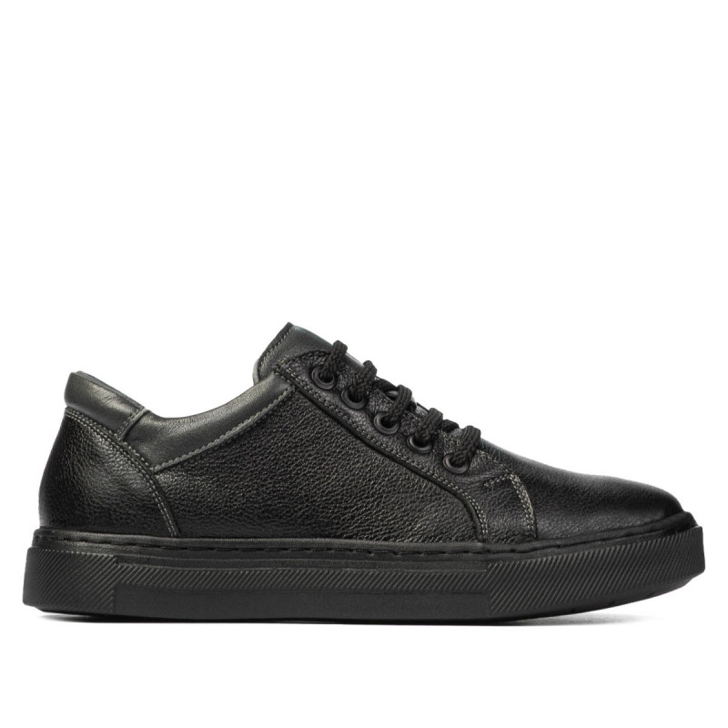 Pantofi sport adolescenti 383 negru combinat