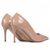 Pantofi eleganti dama 1293 lac nude