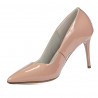 Pantofi eleganti dama 1293 lac nude