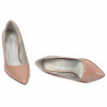 Pantofi eleganti dama 1293 lac nude