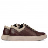 Pantofi sport adolescenti 383 bordo combinat