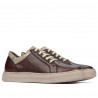 Pantofi sport adolescenti 383 bordo combinat