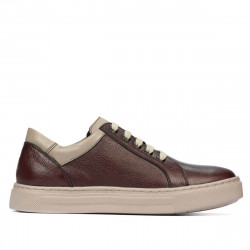 Pantofi sport adolescenti 383 bordo combinat
